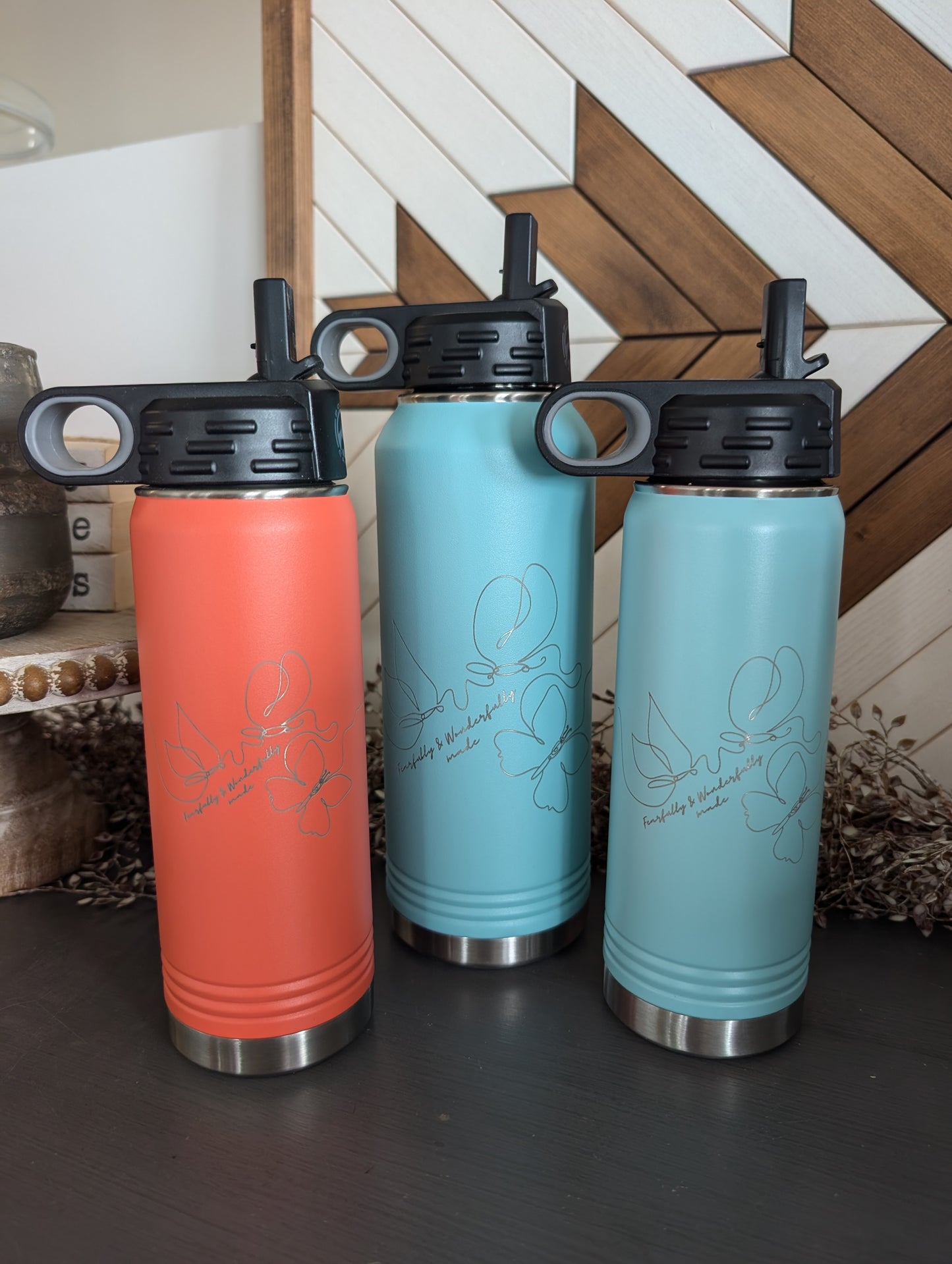 Personalized 20 oz water bottle