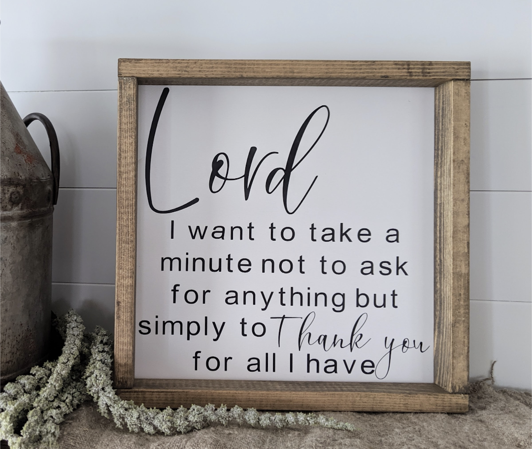 Lord, thank you.