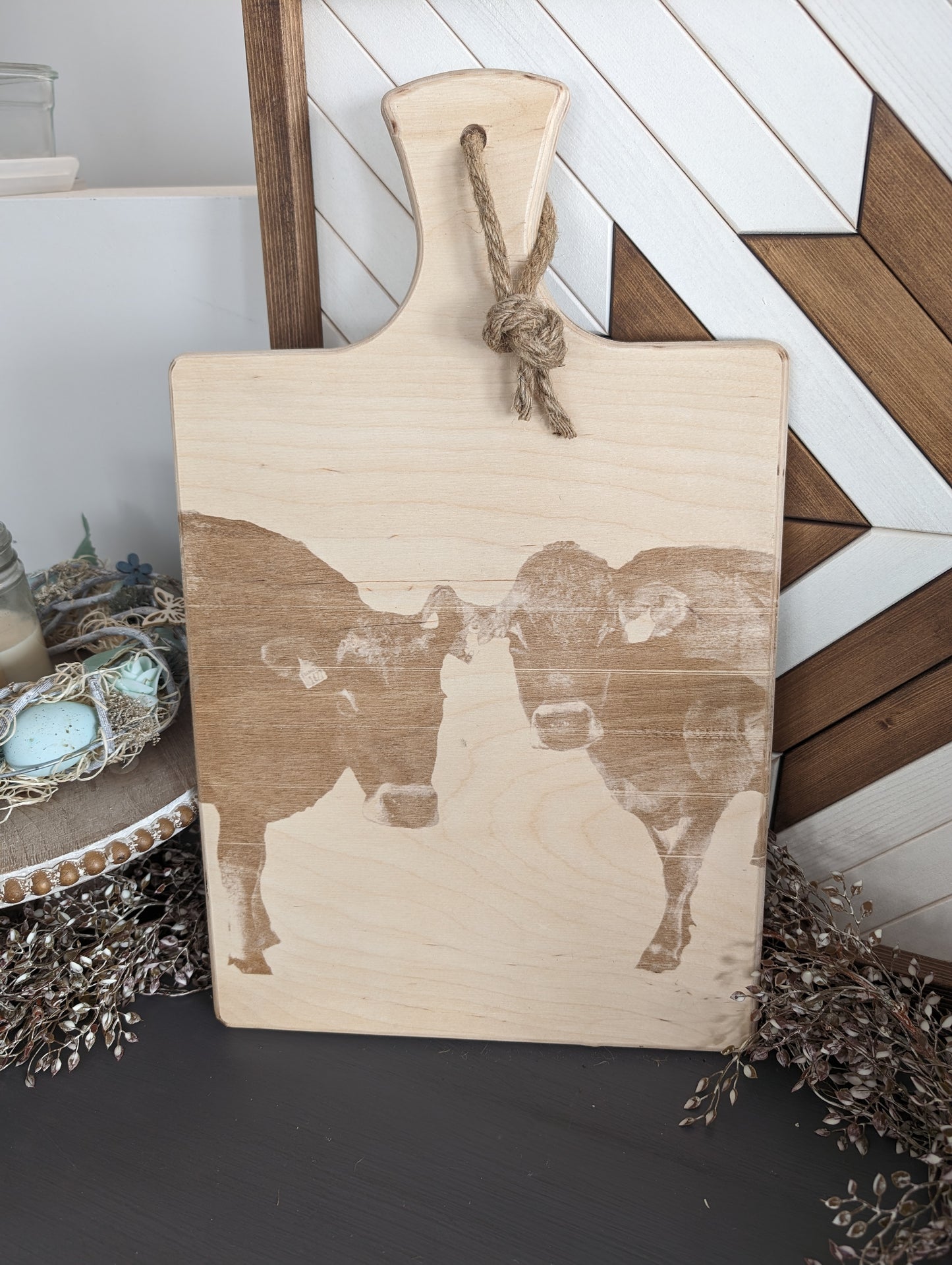 Personalized recipe book / Tablet holders