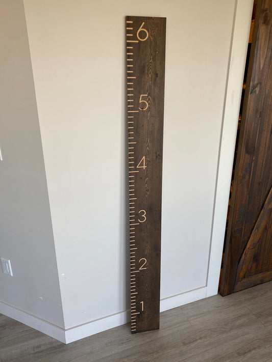 Growth Chart Engraved