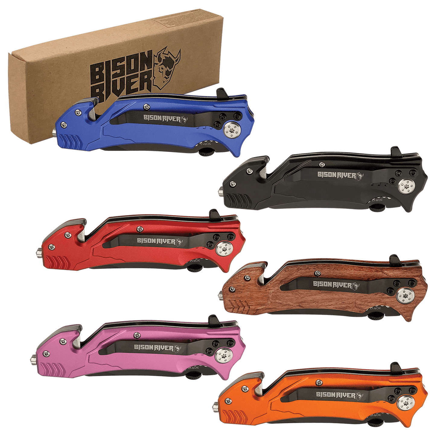 Bison River Pocket Knives personalized