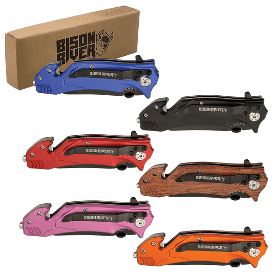 Bison River Pocket Knives personalized
