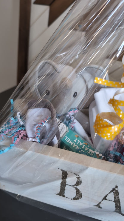 Baby gift basket