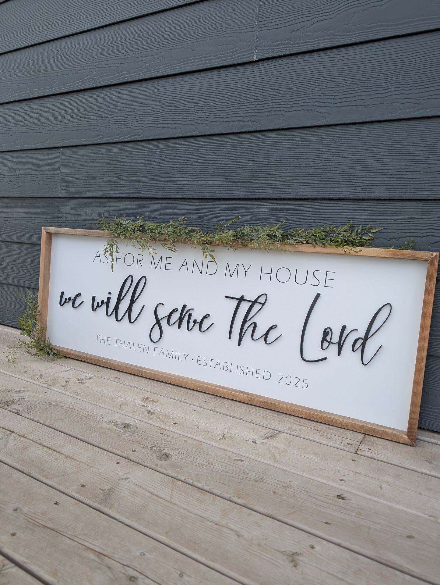 We will serve the Lord