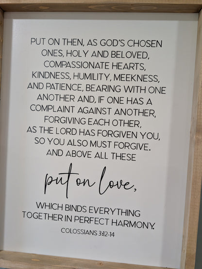 Colossians 3:12-14