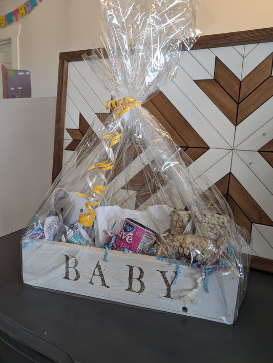 Baby gift basket