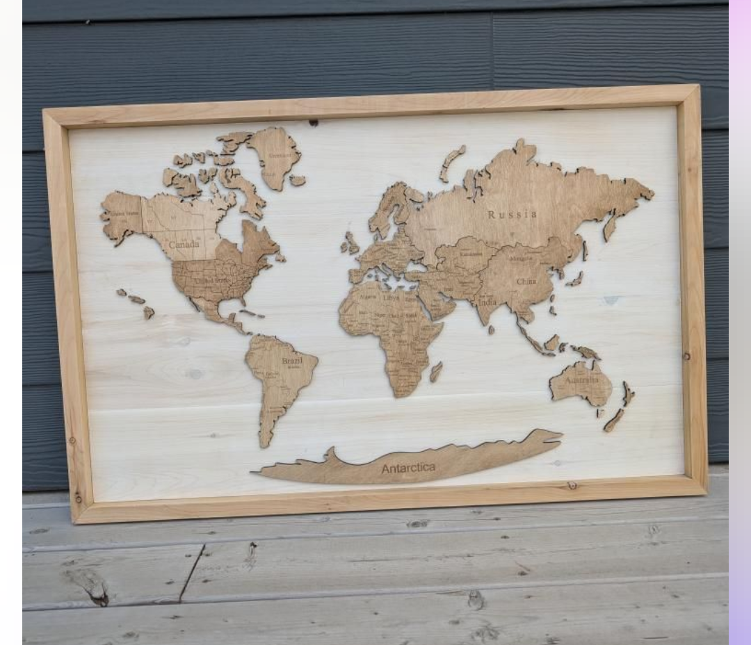 Mapper Rustic World map – Rustic-Creations