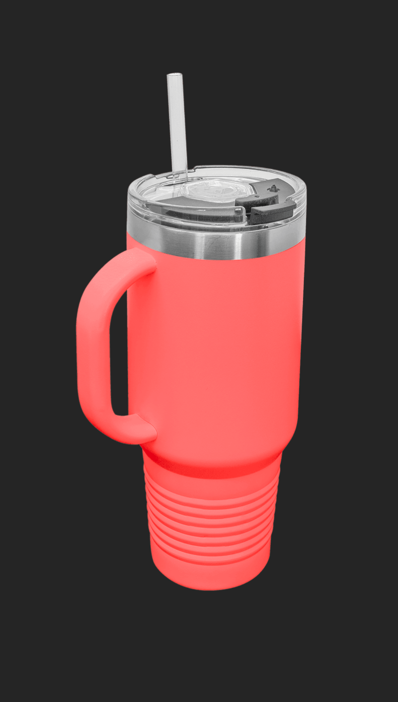 40 oz thermal cups with handle