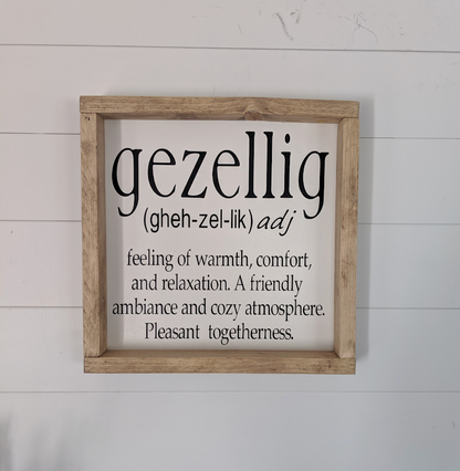 Gezellig