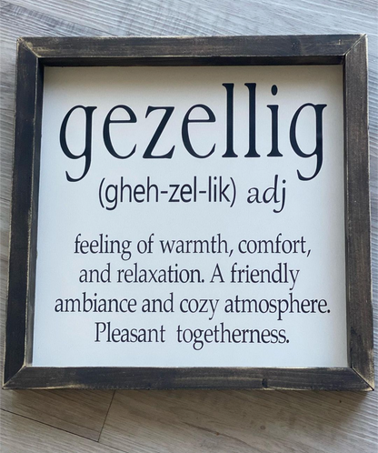 Gezellig