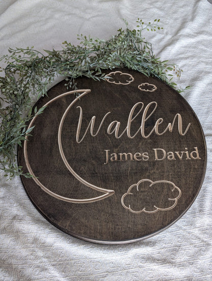 Engraved name signs