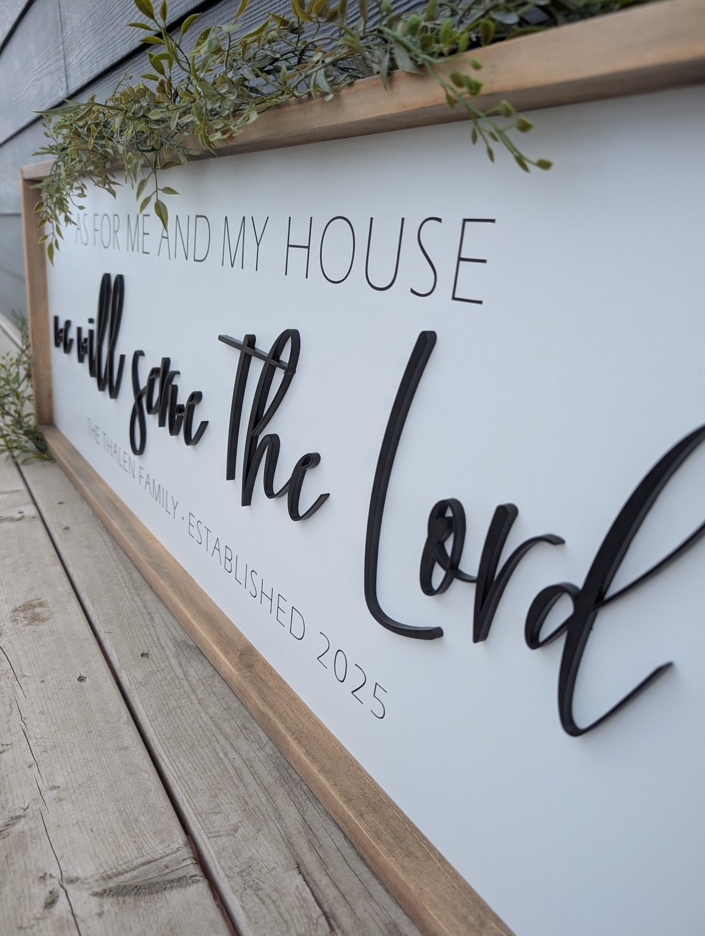 We will serve the Lord