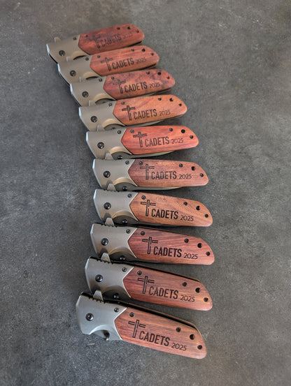 Pocket Knives personalized