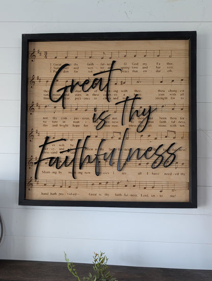 Great is thy Faithfulness